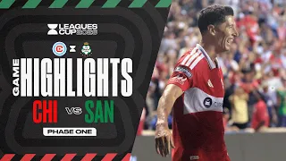 Leagues Cup 2026 Chicago Fire FC 3-1 Club Santos Laguna Full Match Highlights