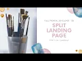 Full Frontal Developer Split Landing Page 08