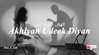 akhiyan udeek diyan nusrat fateh ali khan heart touching sufi song official tribute remix