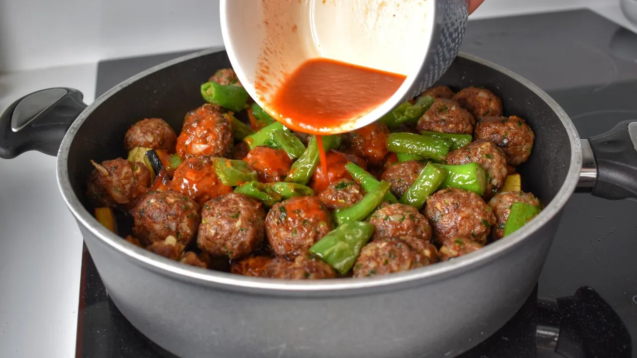 Evde Kolay ve Çok Lezzetli Şiş Kebap Yapımı!