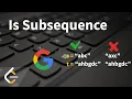 Is Subsequence Java LeetCode - Easy