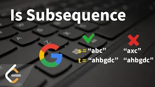 Is Subsequence Java LeetCode - Easy