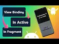 ViewBinding in Activity - Forget about findViewById Android Studio Kotlin Lecture 1 2022