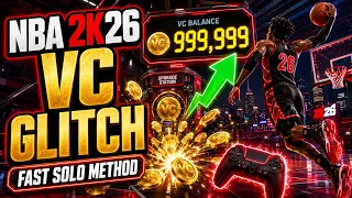 NBA 2K26 VC Glitch 2026 New Solo Method for Fast VC After Patch Locker Codes