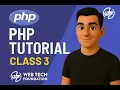PHP Class 3 - Arrays Array Methods in PHP Explained PHP Tutorial for Beginners