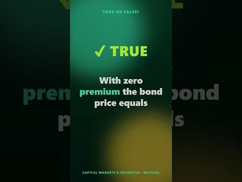 True or False? Corp Bonds Quiz 🧠 #shorts