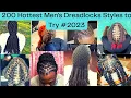 200 Hottest Men s Dreadlocks Styles to Try short medium and long locs