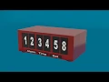 Digital Flip Clock Blender 2 8