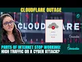 Cloudflare Outage a CYBER ATTACK Massive Internet Outage HITS X ChatGPT Spotify Users REACT
