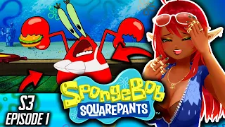 VICTORY SCREEEECH Spongebob Episode 1 S3 Reaction 