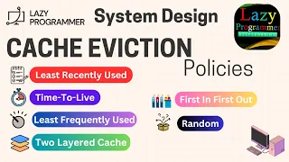 Cache Eviction Policies System Design Interview LRU LFU FIFO TTL