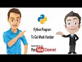 Python Program To Get Week Number How to Get the day of the week in Python python