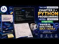Variables in Python Lecture 3 Detail Chp 2 Computer class 11 LA