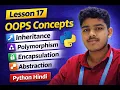 Python Course Lesson 17 OOPS Concepts in Python Inheritance Polymorphism Encapsulation Abstraction
