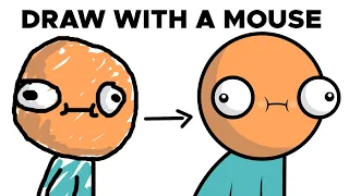 How to Draw with a Mouse - Krita Digital Art Tips Tricks Tutorial for Beginners TutsByKai