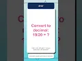 127 Decimal Practice Quick Math