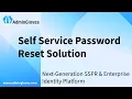 SSPR Self-Service Password Reset Solution AdminGloves Introduction