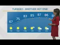 Another hot day Cleveland weather forecast with Hollie Strano for July 27 2021