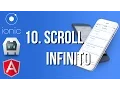 10 Scroll Infinito en Ionic