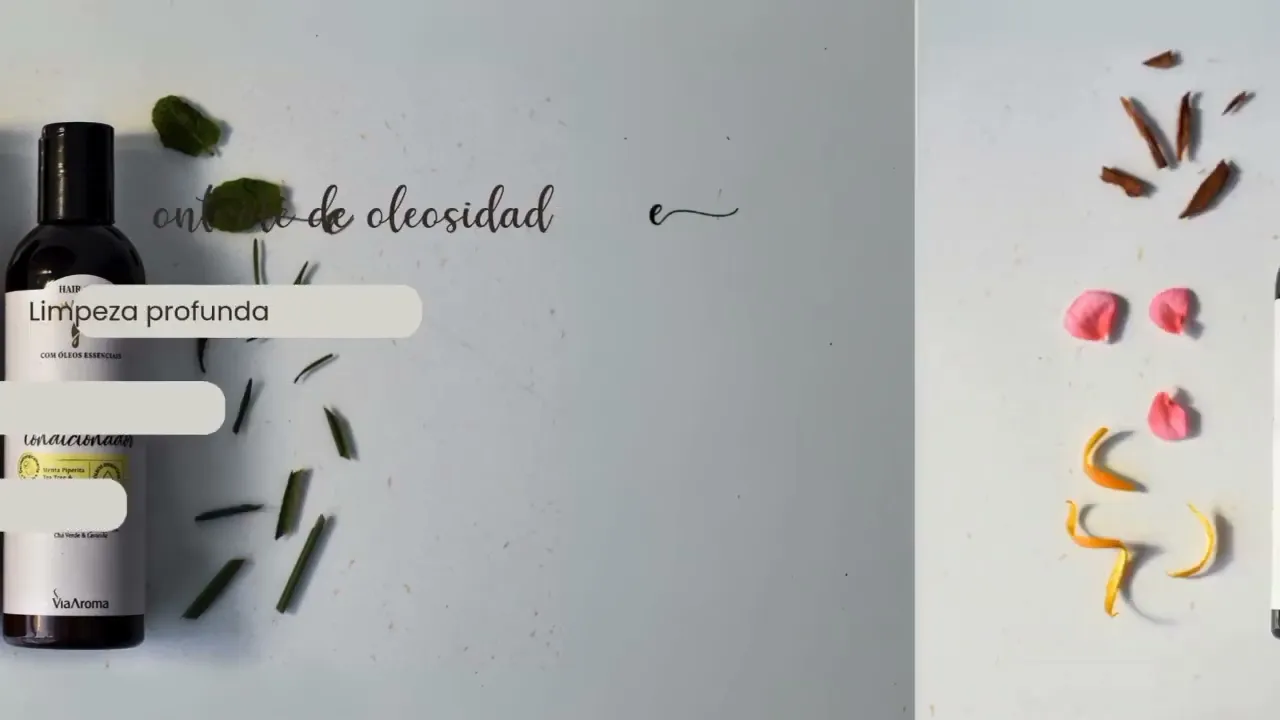 Vídeo do produto Shampoo Controle de Oleosidade Aromatherapy Via Aroma - 240ml