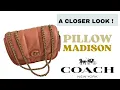 Quick Review Coach Pillow Madison Shoulder Bag BRIGHT CORAL