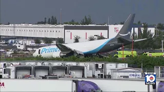 Officials provide updates as investigation into cargo plane crash outside MIA continues