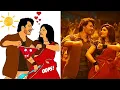 Lagu Kurchi Madathapetti Full Video Song Funny Drawing Meme 🤣🤣🤣| Part -1 | Mahesh Babu l Sreeleela