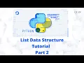 List Data Structure Tutorial Part 2 in Python Training Craw Security