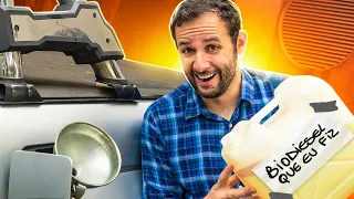 Fizemos BIODIESEL e COLOCAMOS NO CARRO! #Boravê