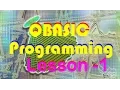 QBASIC Programming Tutorial Lesson 1
