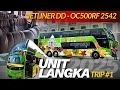 Lagu TRIP‼️#1 | UNIT LANGKA JETLINER DOUBLE DECKER Pelita Paradep | Mercy OC500RF 2542 | MEDAN - SIANTAR