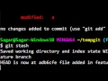 How to stash changes in git