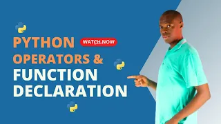Python Operators and Functions Declaration Building Basic Calculator using Python Part 1