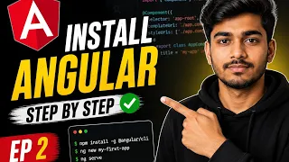 Angular Environment Setup Install Angular Step by Step Angular Course Hindi Episode 2
