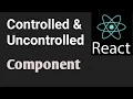 Controlled vs Uncontrolled Component Part React js in Hindi tutorial