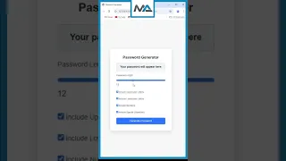 Create a Secure Password Generator in 60 Seconds HTML CSS JavaScript