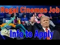 Regal Cinemas Job opportunity - application for job and employment online