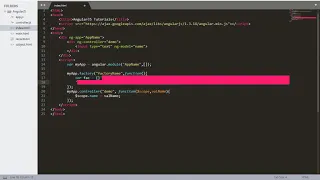AngularJS Tutorial 17 - Factory Dependency Injection