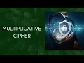 Implementation of Multiplicative Cipher Program in Python TechBD For You