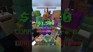 i have to find the right price #minecraft #minecraftshorts #shorts