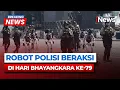 Download Lagu Momen Peragaan Robot Polisi Selamatkan Sandera di Hari Bhayangkara ke-79 | Breaking News | 01/07