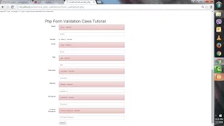 Building an Advanced Php Form Validation -