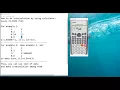 Simple Interpolation by using Casio fx-991ES PLUS
