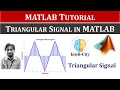 Triangular Wave Signal in MATLAB