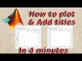 Matlab Basic Data Plotting