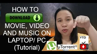 how to download movie video and music for free tutorial 