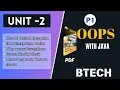 oops with java Unit 2 Part 1 Exception Handling Basics AKTU BTech object oriented Programming