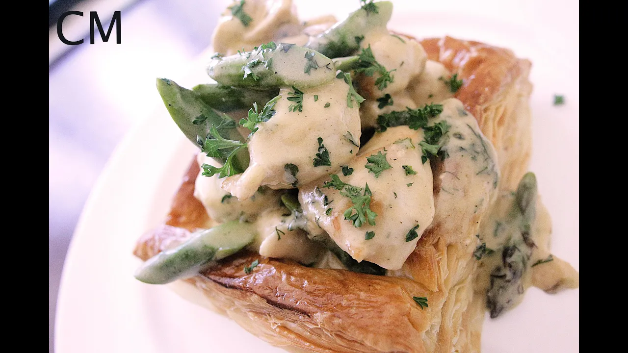 This is a how-to video showing the viewer How To Make Vol Au Vents (Pastry Cups)! Perfect filled wit. 