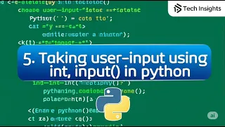 5 Master User Input in Python input int float Ord chr - Beginner to Pro