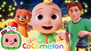 JJ's Magical Firefly Adventure with Boba and Dad! 🌟 | CoComelon Animal Time - Kids Songs